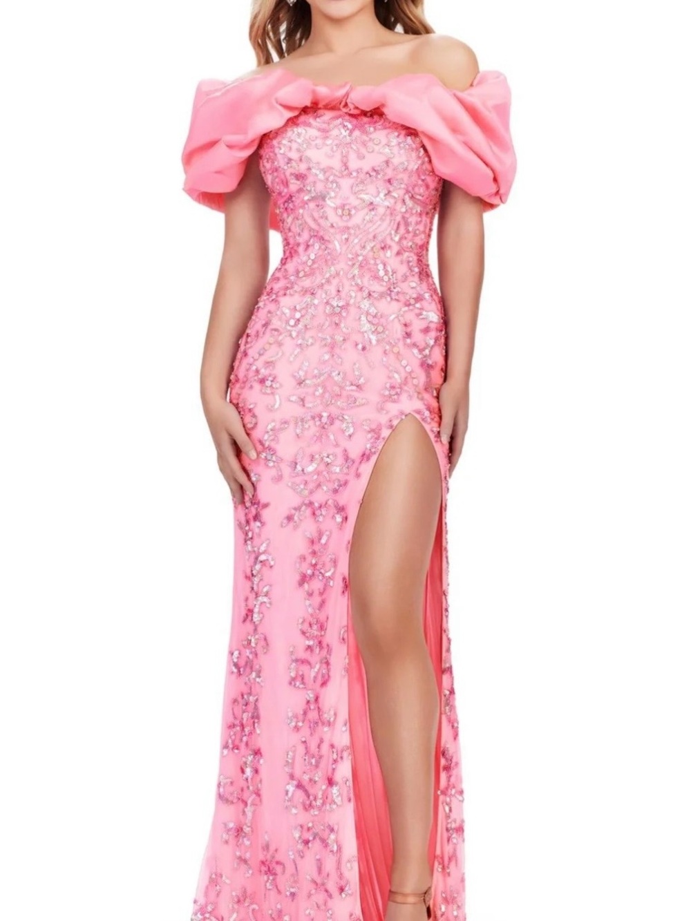 Ashley Lauren pageant prom gown